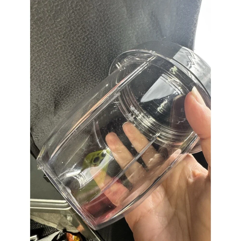 Veggie Bullet VB-102 Blender Replacement Cup Set 2 Cups with Lids and 1 Blade